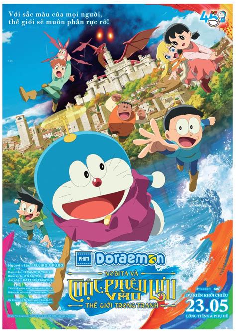 Doremon và Nobita phiêu lưu .